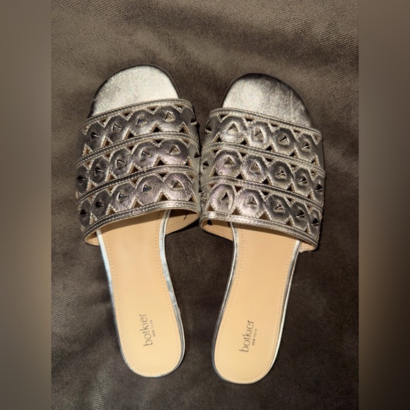 Botkier Shoes - Botkier New York Silver Sandals